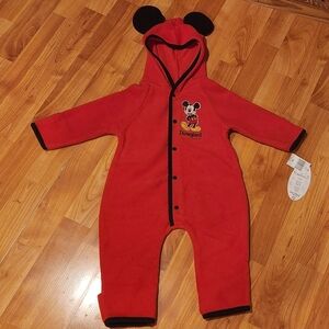Disney Red Kids One Piece